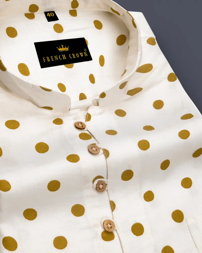 Bianca Printed Tencel Kurta Shirt 6