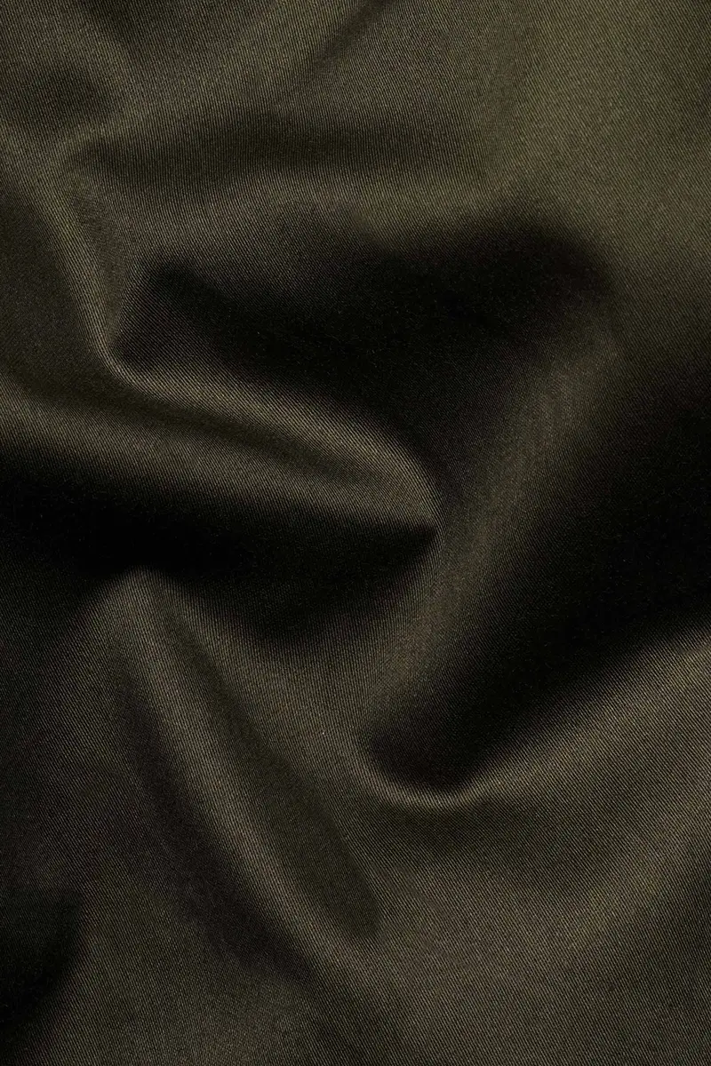 Birch Green Subtle Sheen Super Soft Premium Cotton Mandarin Shirt 2