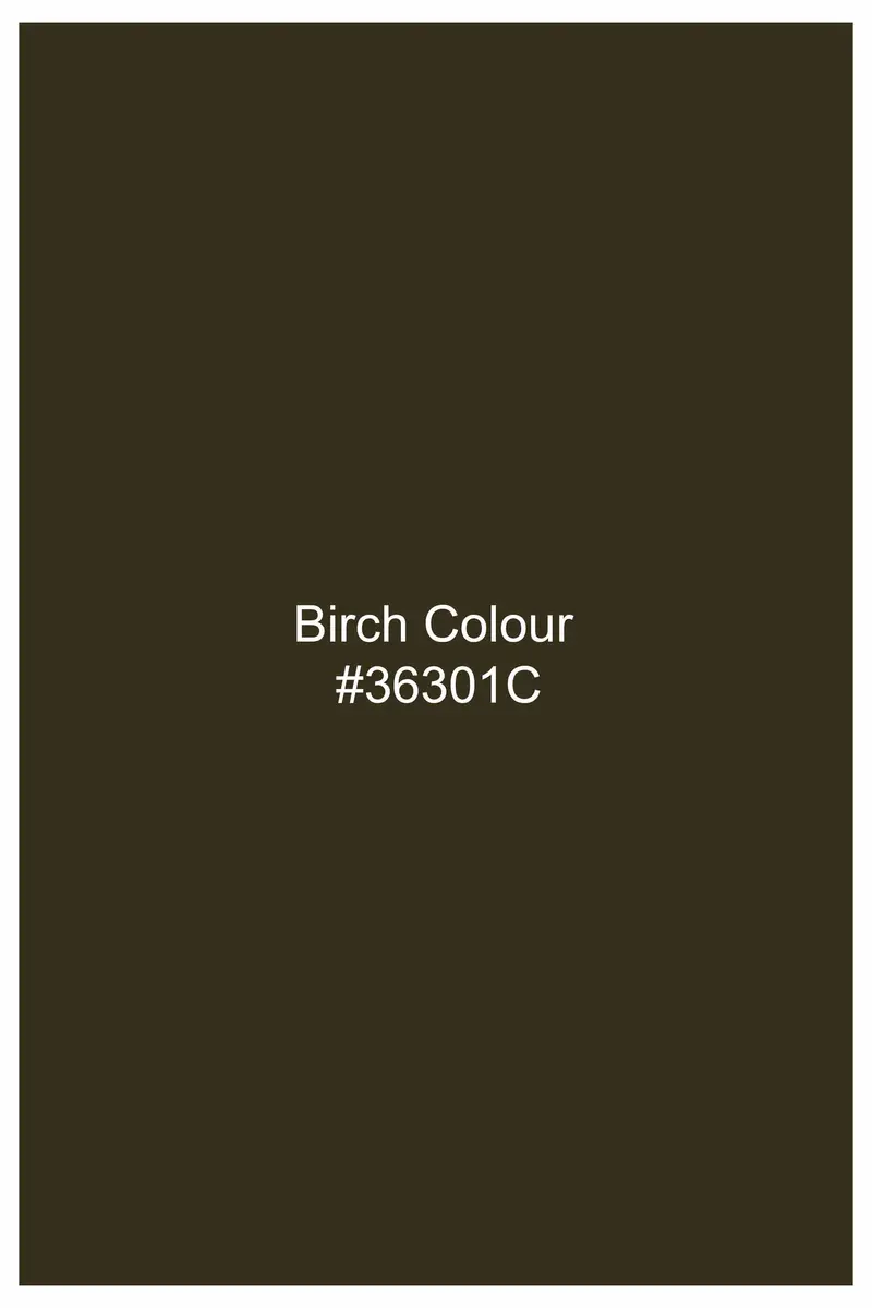 Birch Green Subtle Sheen Super Soft Premium Cotton Mandarin Shirt 5