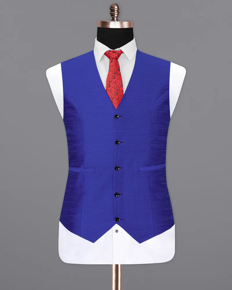 Biscay Blue Super Soft Waistcoat 2