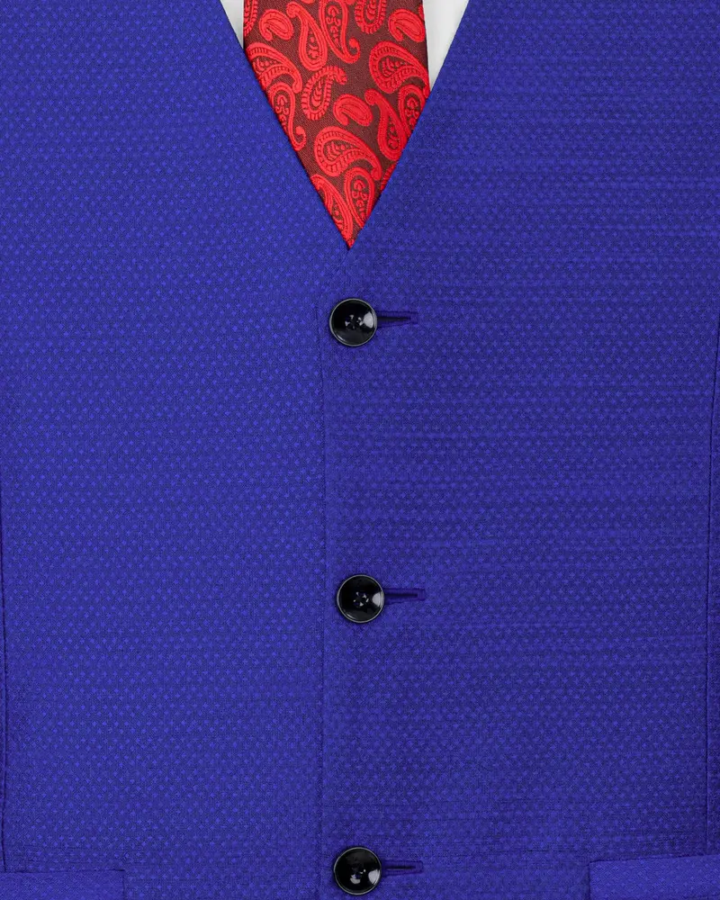 Biscay Blue Super Soft Waistcoat 5