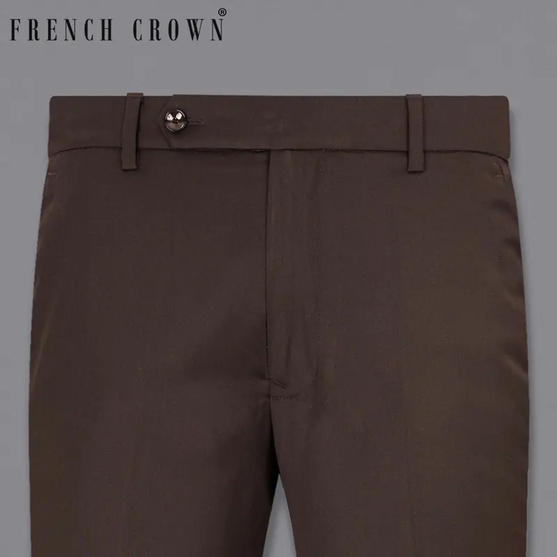 Bistre Brown Pant 1