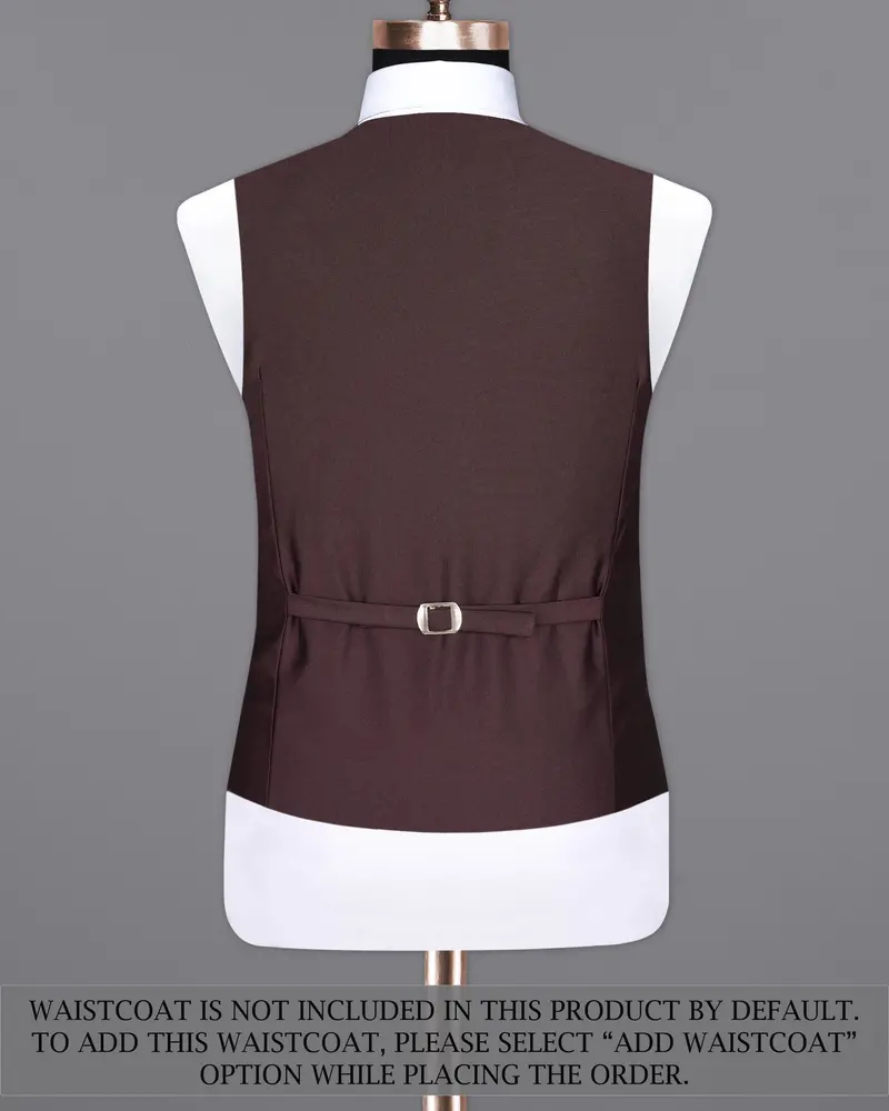 Bistre Wine Tuxedo Suit 16