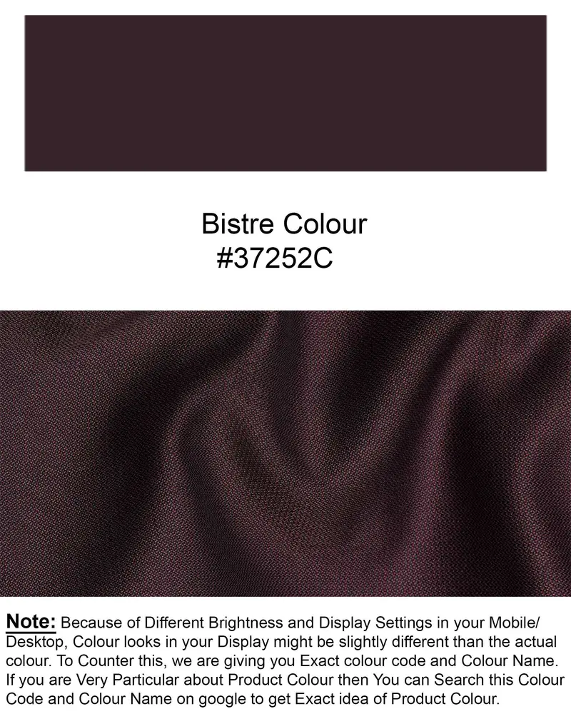 Bistre Wine Tuxedo Suit 19