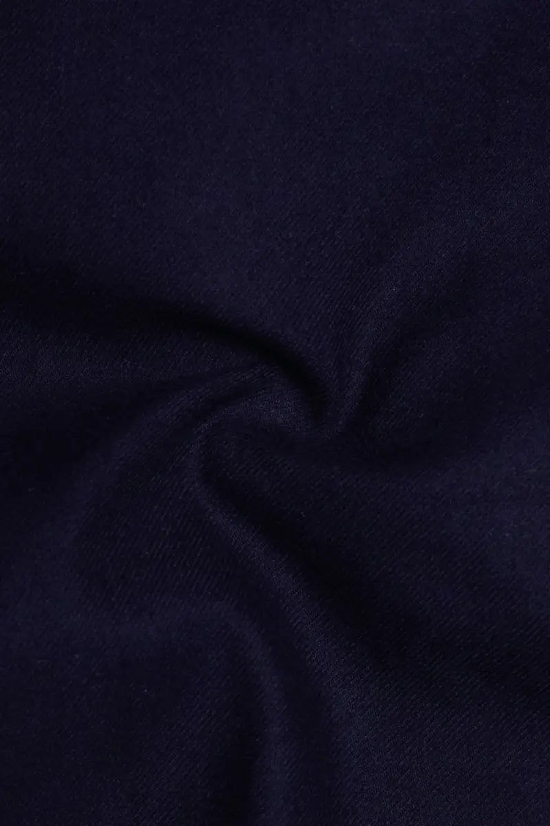 Blazic-Cinder Blue Heavyweight Super Soft Premium Flannel Cotton Casual Shirt 3