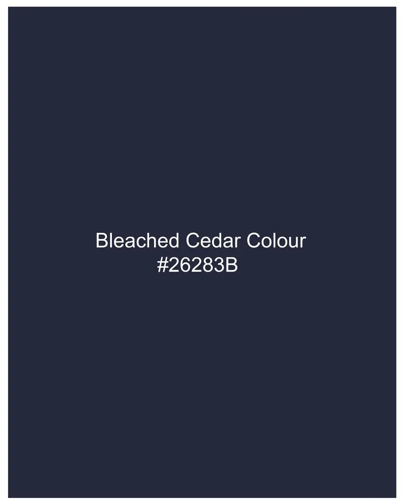 Bleached Cedar Blue Double Breasted Black Lapel Designer Blazer 13