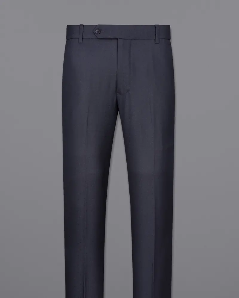 Bleached Cedar Blue Double Breasted Sports Suit 13