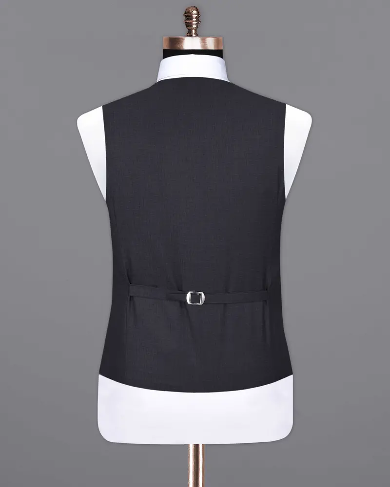 Bleached Cedar Blue Waistcoat 6
