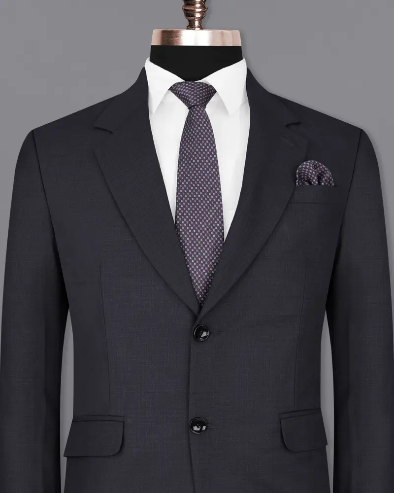 Bleached Cedar Gray Single Breasted Blazer 2
