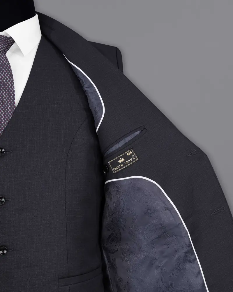 Bleached Cedar Gray Single Breasted Blazer 7
