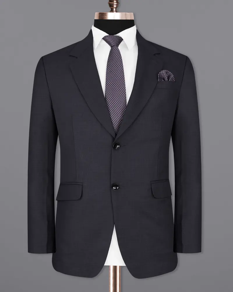 Bleached Cedar Gray Single Breasted Blazer 8