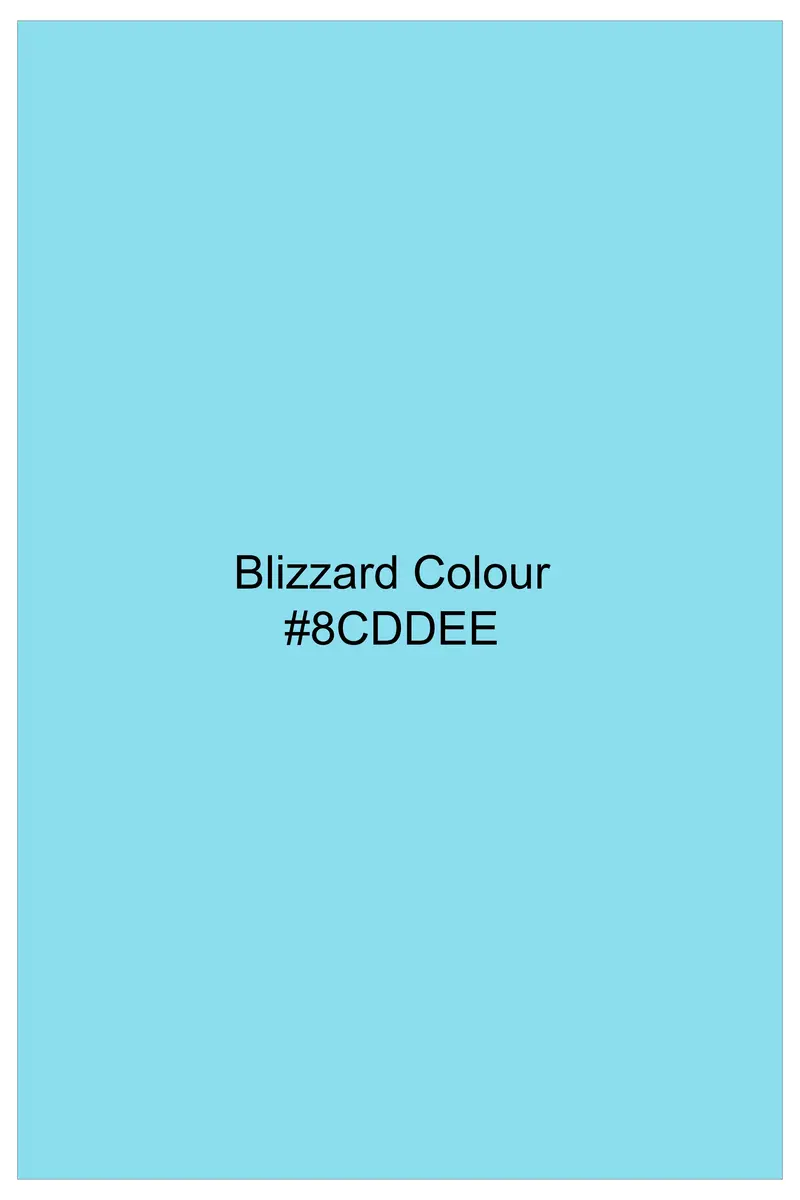 Blizzard Blue Solid Luxurious Linen Boxer 7