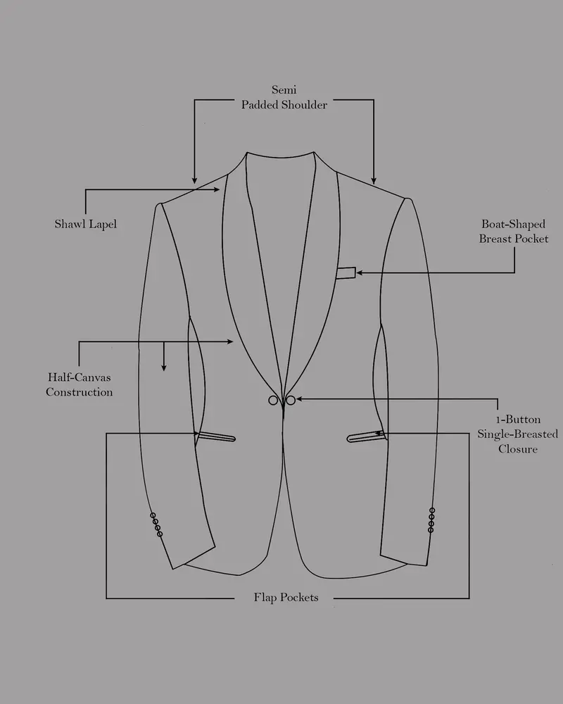 Blond Yellow Flower Embroidered Tuxedo Blazer 10
