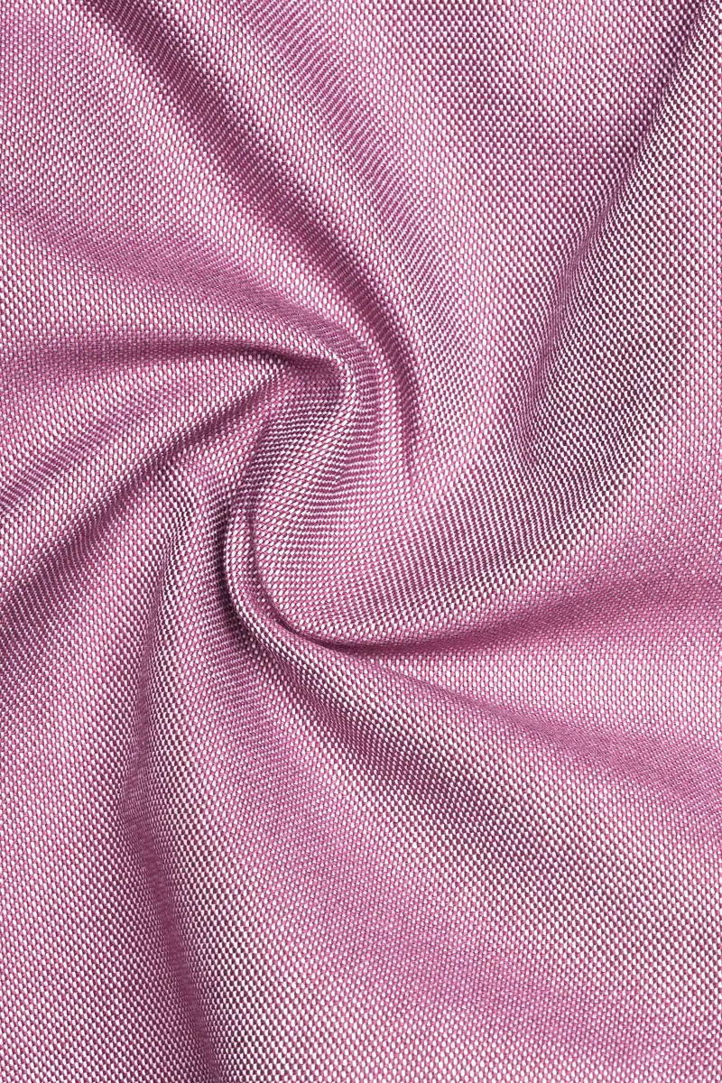 Blossom Pink Textured Oxford Premium Cotton Boxer 3