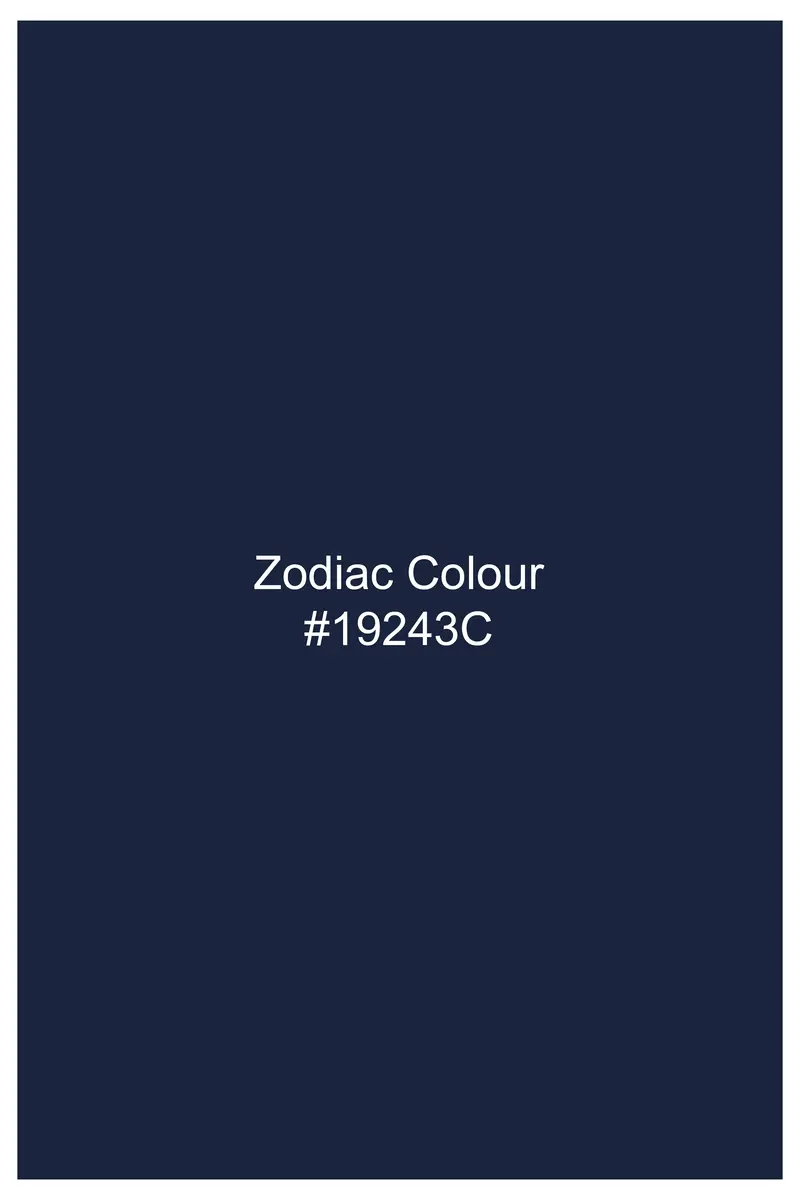 Blue Subtle Sheen Solid Super Soft Premium Cotton Shirt 8