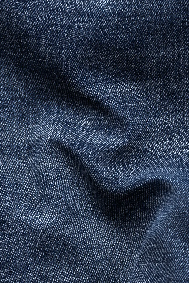 Blue Whiskering Wash Stretchable Denim 3