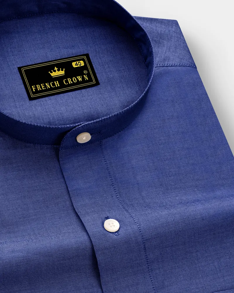 Bluish Chambray Shirt 1