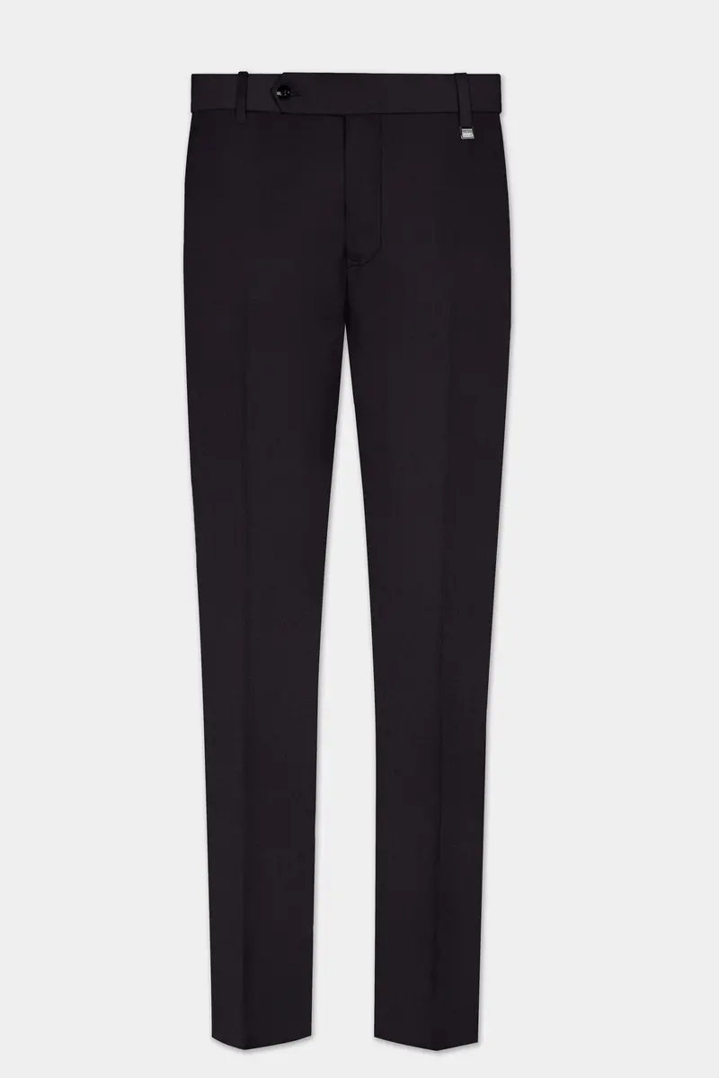 Bluish Wool Rich Pant 2