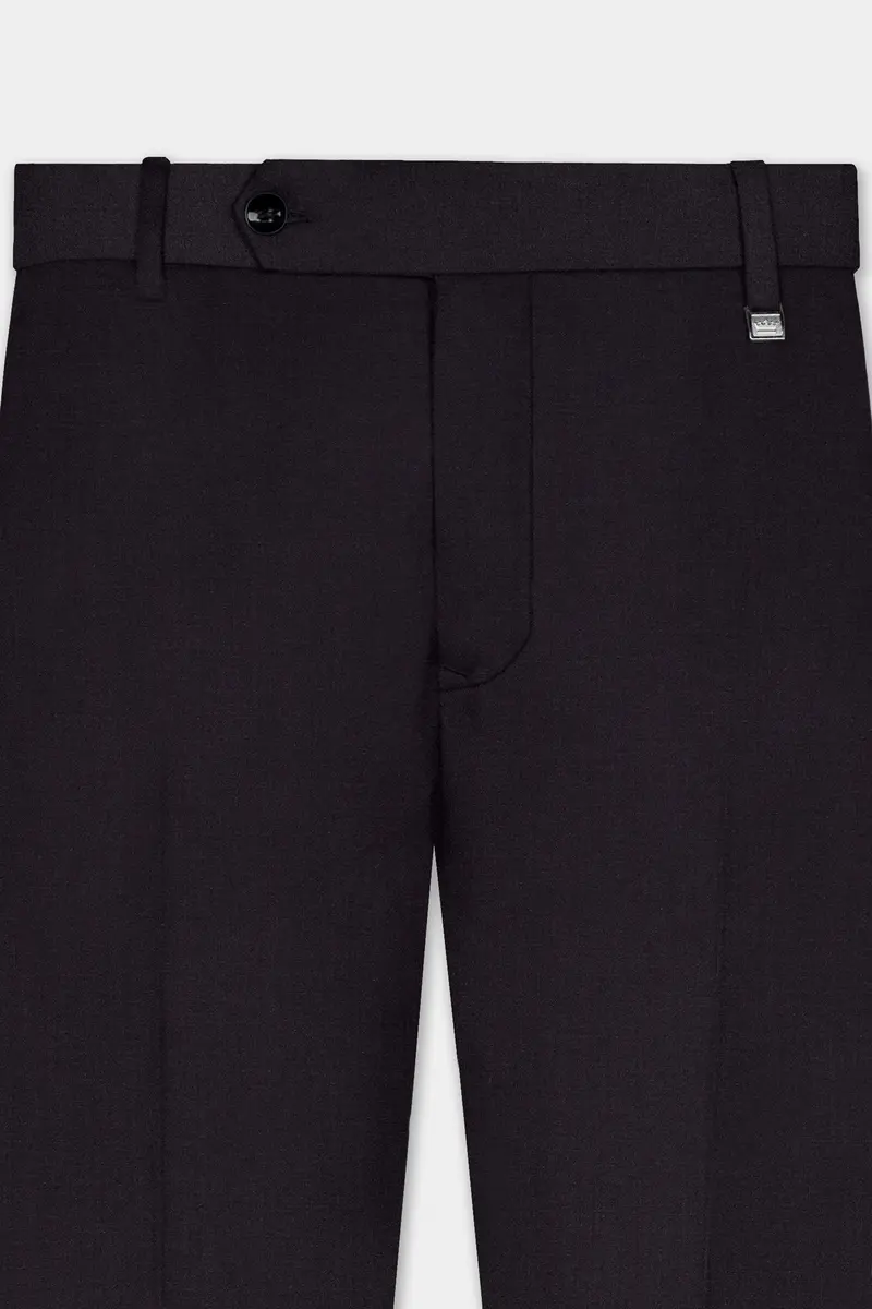 Bluish Wool Rich Pant 4