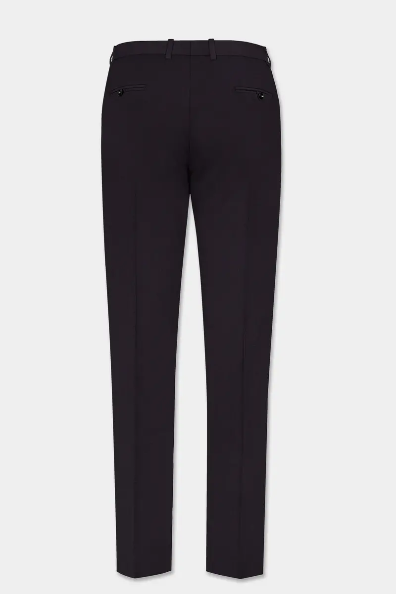 Bluish Wool Rich Pant 5