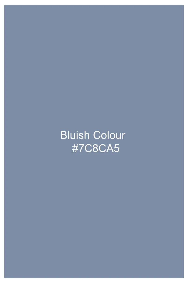 Bluish Wool Rich Pant 7