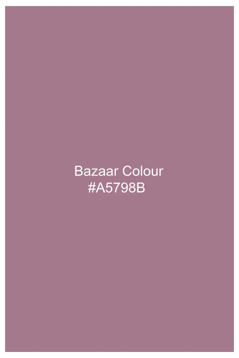 Blush-Bazaar Pink Pin Striped Subtle Sheen Soft Premium Cotton Dress Shirt 7