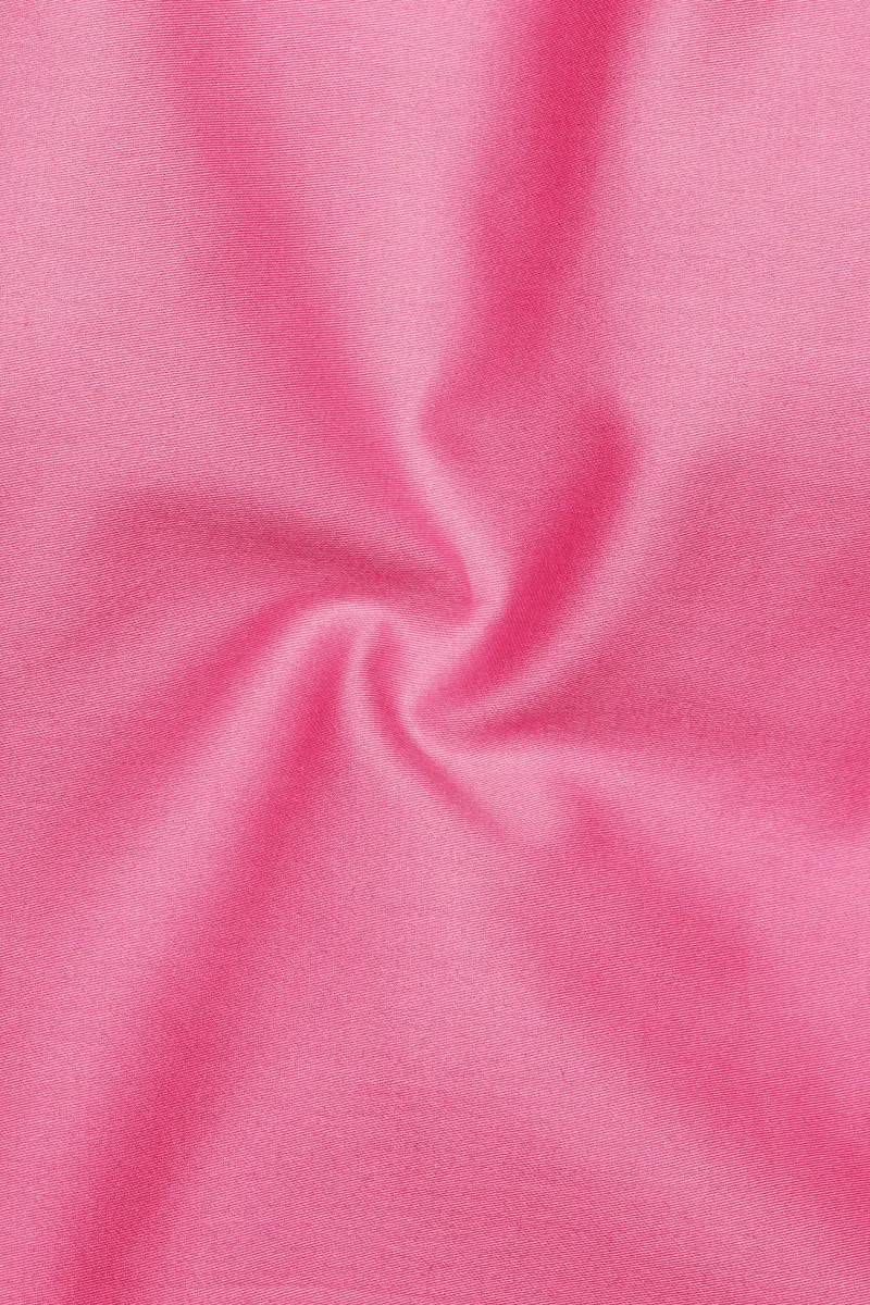 Blushoro-Thulian Pink Subtle Sheen Super Soft Premium Cotton Tuxedo Dress Shirt 3