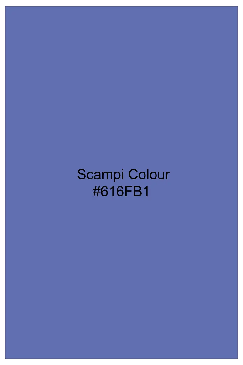 Bluviro-Scampi Blue Super Soft Poplin Giza Cotton Lounge Pant 8