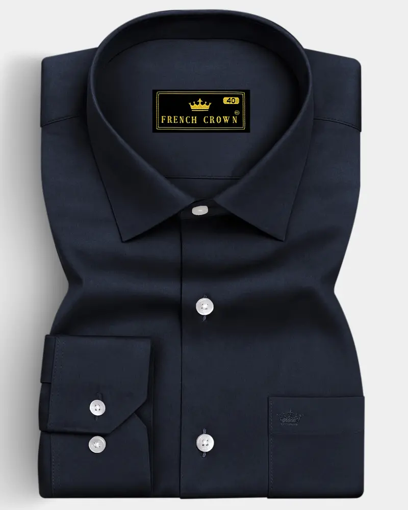 Bluvoro-Haiti Gray Subtle Sheen Super Soft Premium Cotton Dress Shirt 6