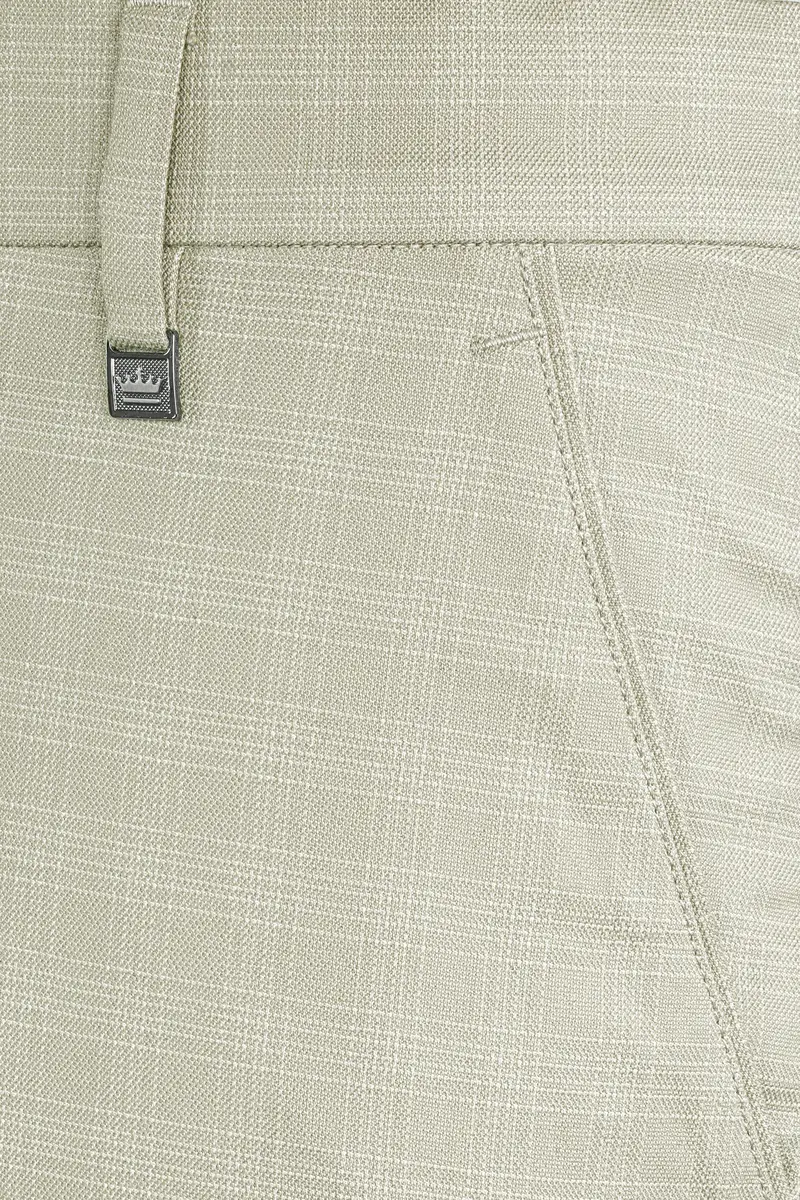 Bone Cream Subtle Plaid Woolrich Suit 14