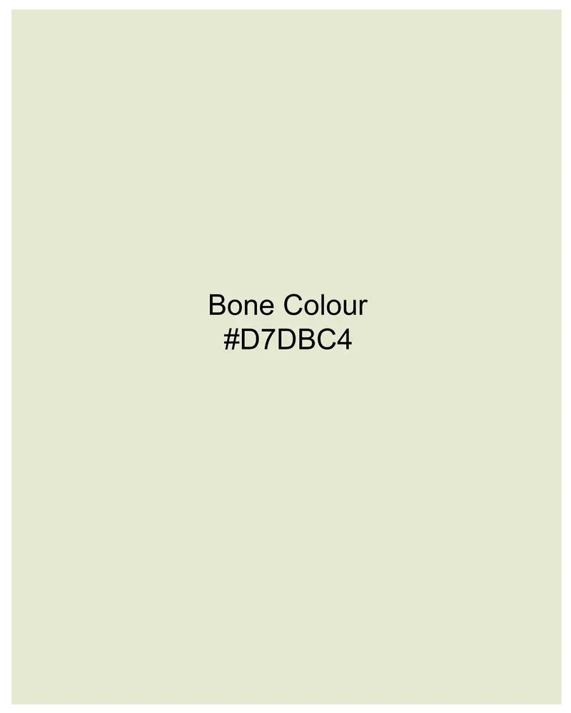 Bone Green Subtle Sheen Super Soft Premium Cotton Shirt 8
