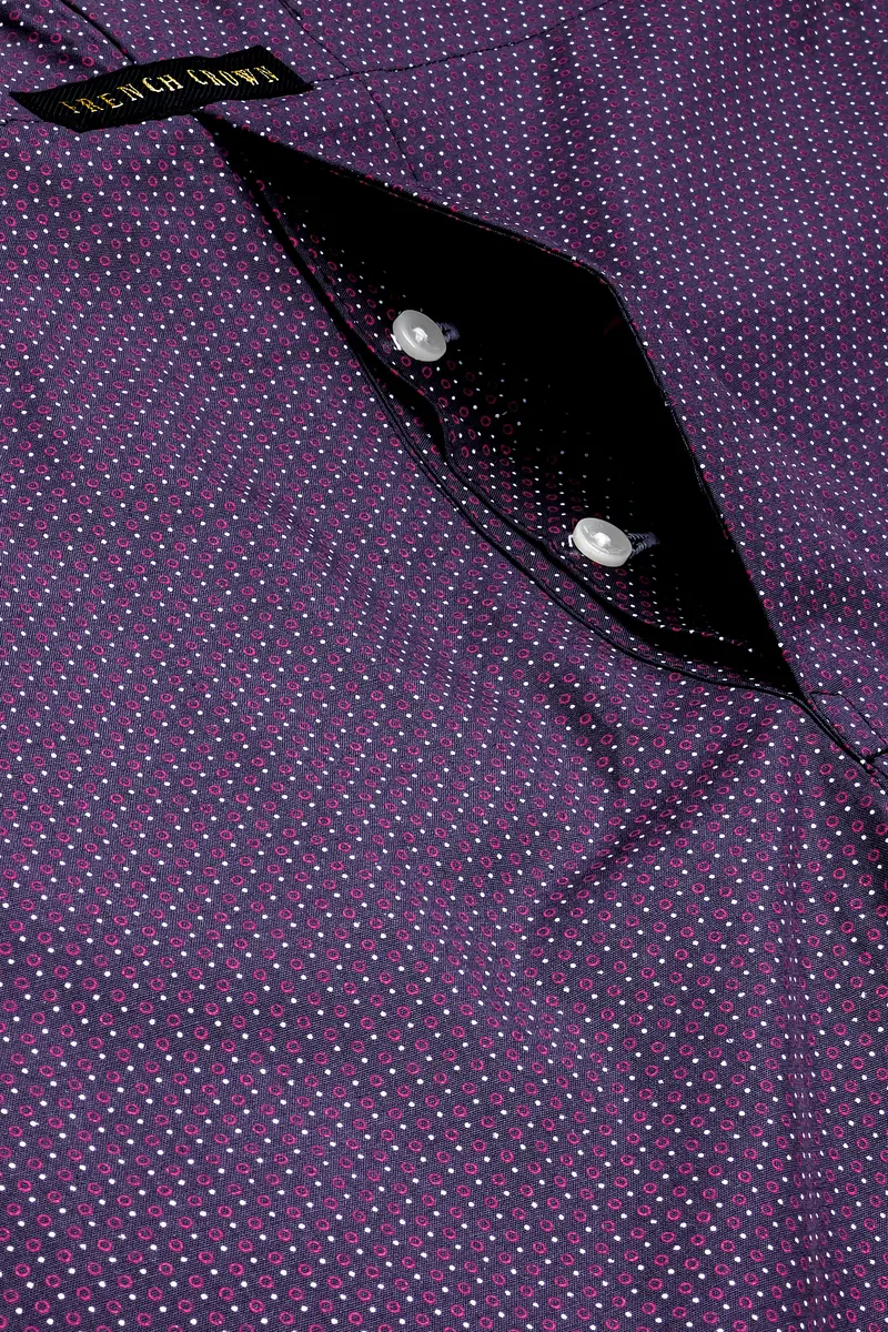 Bossanova Purple Printed Super Soft Premium Cotton Boxer 4