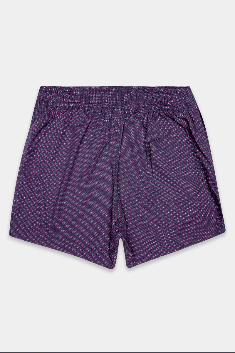 Bossanova Purple Printed Super Soft Premium Cotton Boxer 6