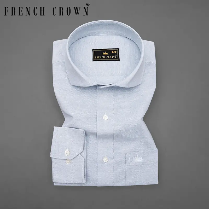 Botticelli Blue Royal Oxford Shirt 7
