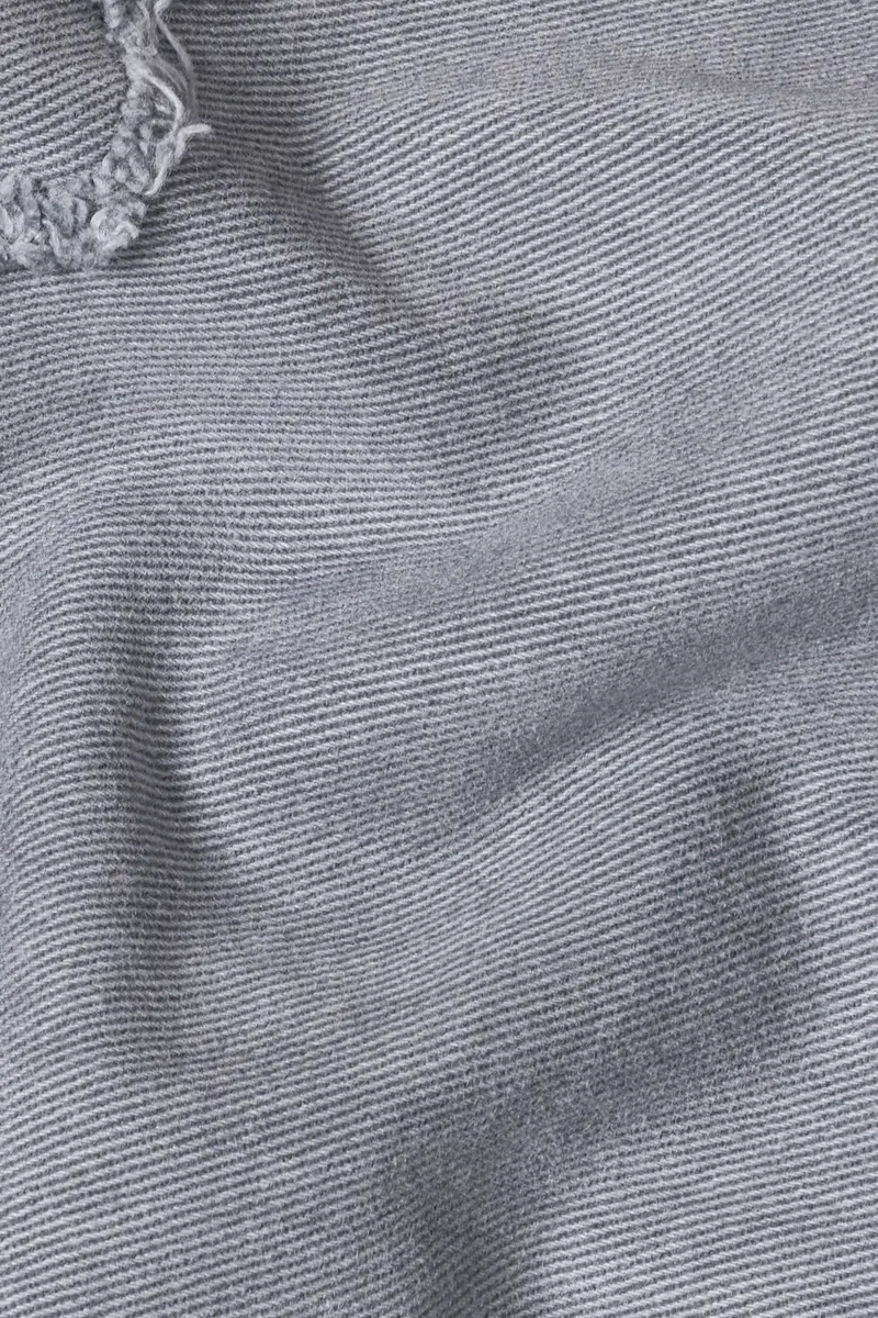 Boulder Gray Rinse Wash Mildly Distressed Stretchable Denim 3