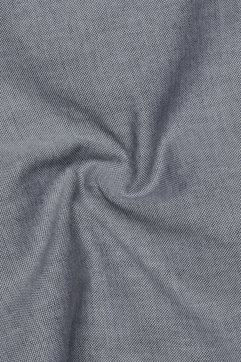 Boulder Gray Solid Oxford Premium Cotton Boxer 3