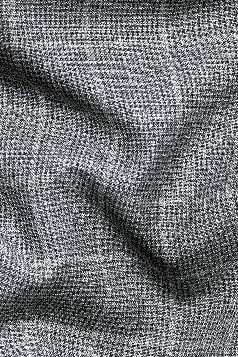Boulder Gray Windowpane Wool Rich Sports Blazer 3
