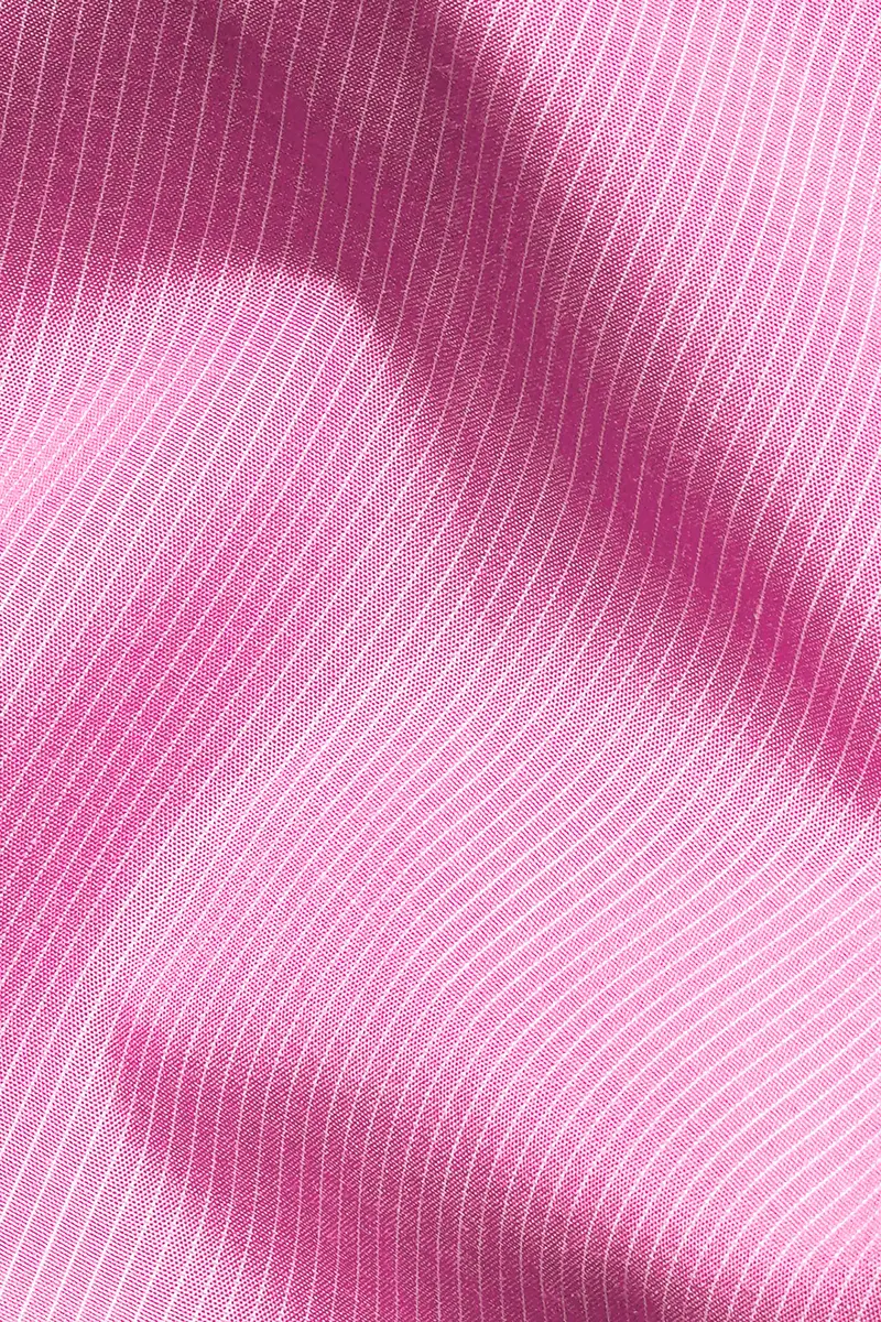 Bouquet Pink Pin Striped Poplin Giza Cotton Lounge Pant 3