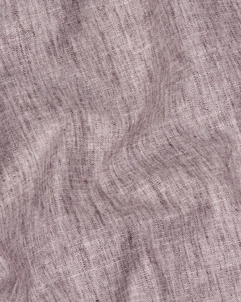 Bouquet Purple Luxurious Linen Waistcoat 3