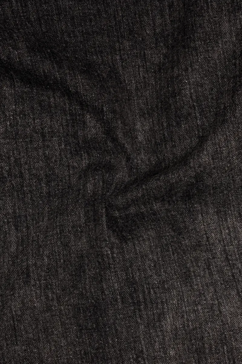 Brich Brown Rinse Washed Textured Stretchable Denim 3