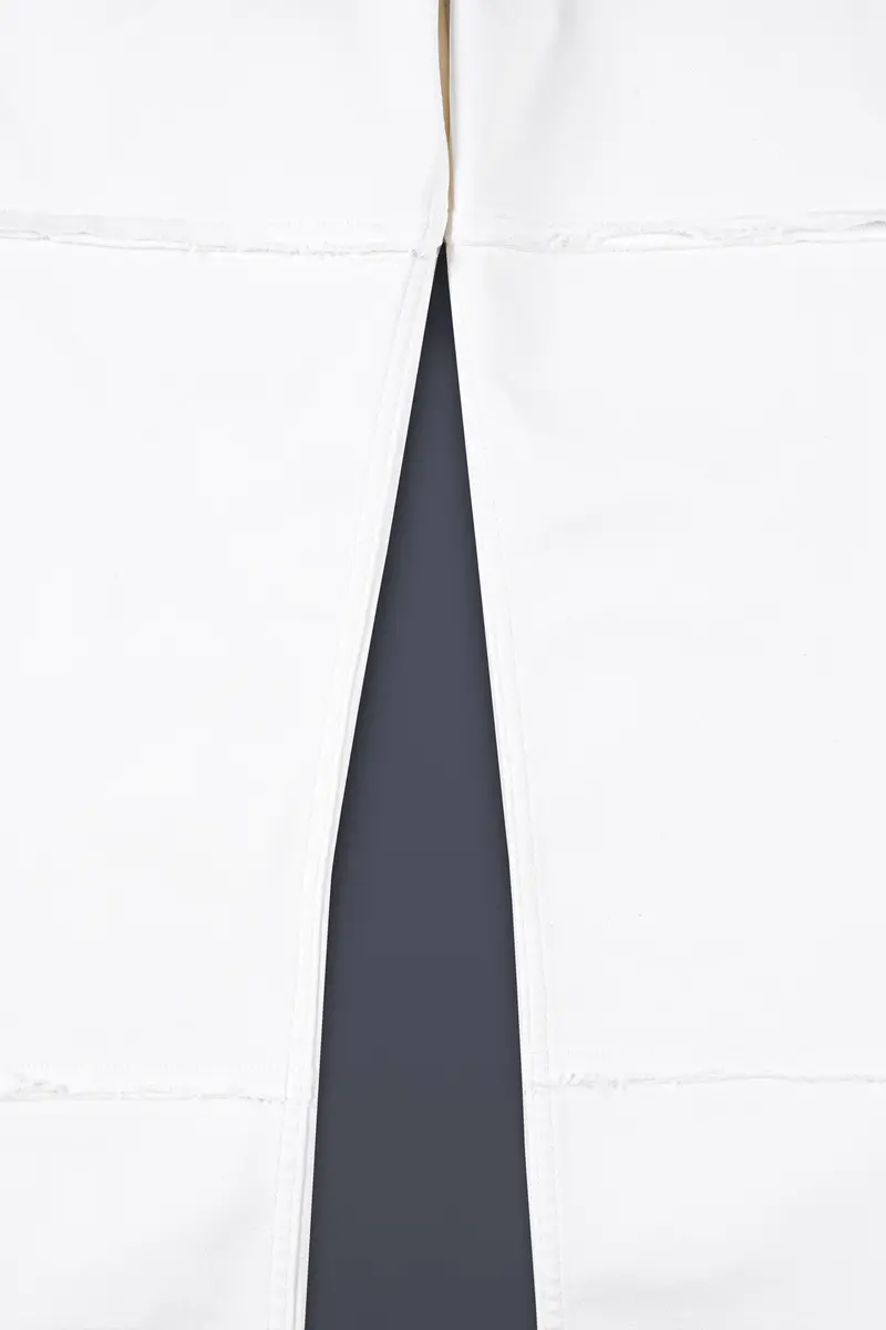 Bright White Clean Look Stretchable Designer Denim 5