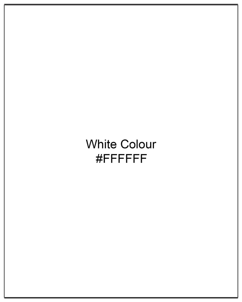 Bright White Cross Placket Bandhgala Premium Cotton Blazer 11
