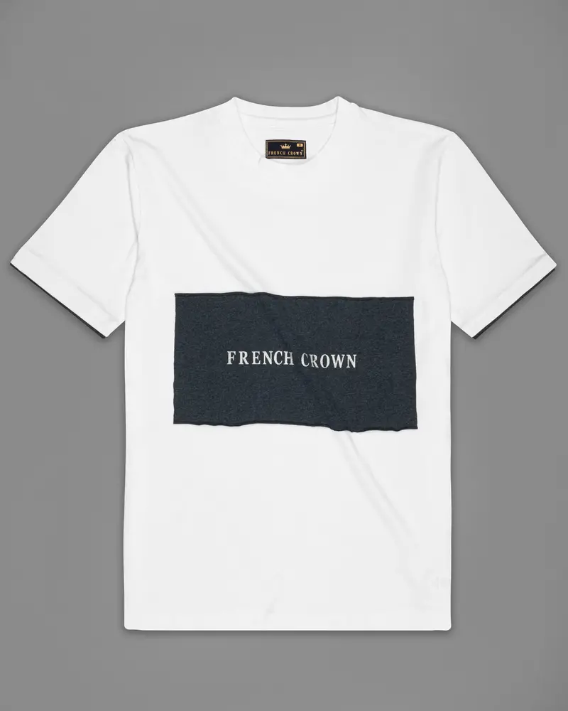 Bright White Organic Cotton Pique Signature T-Shirt 2