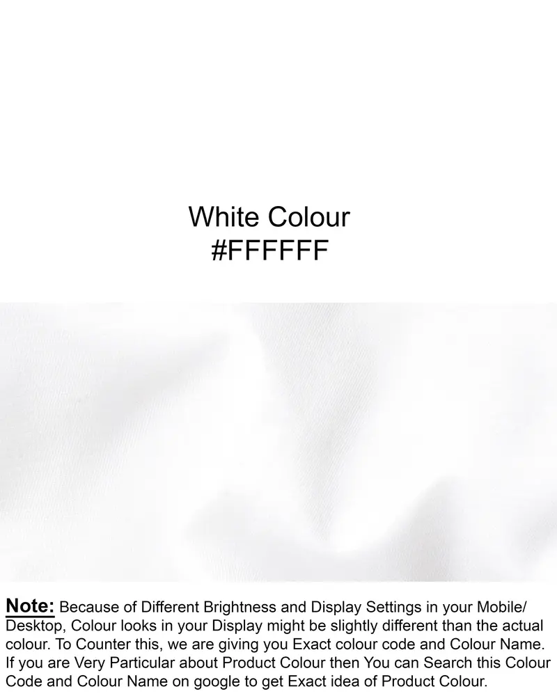 Bright White Premium Cotton Pant 7
