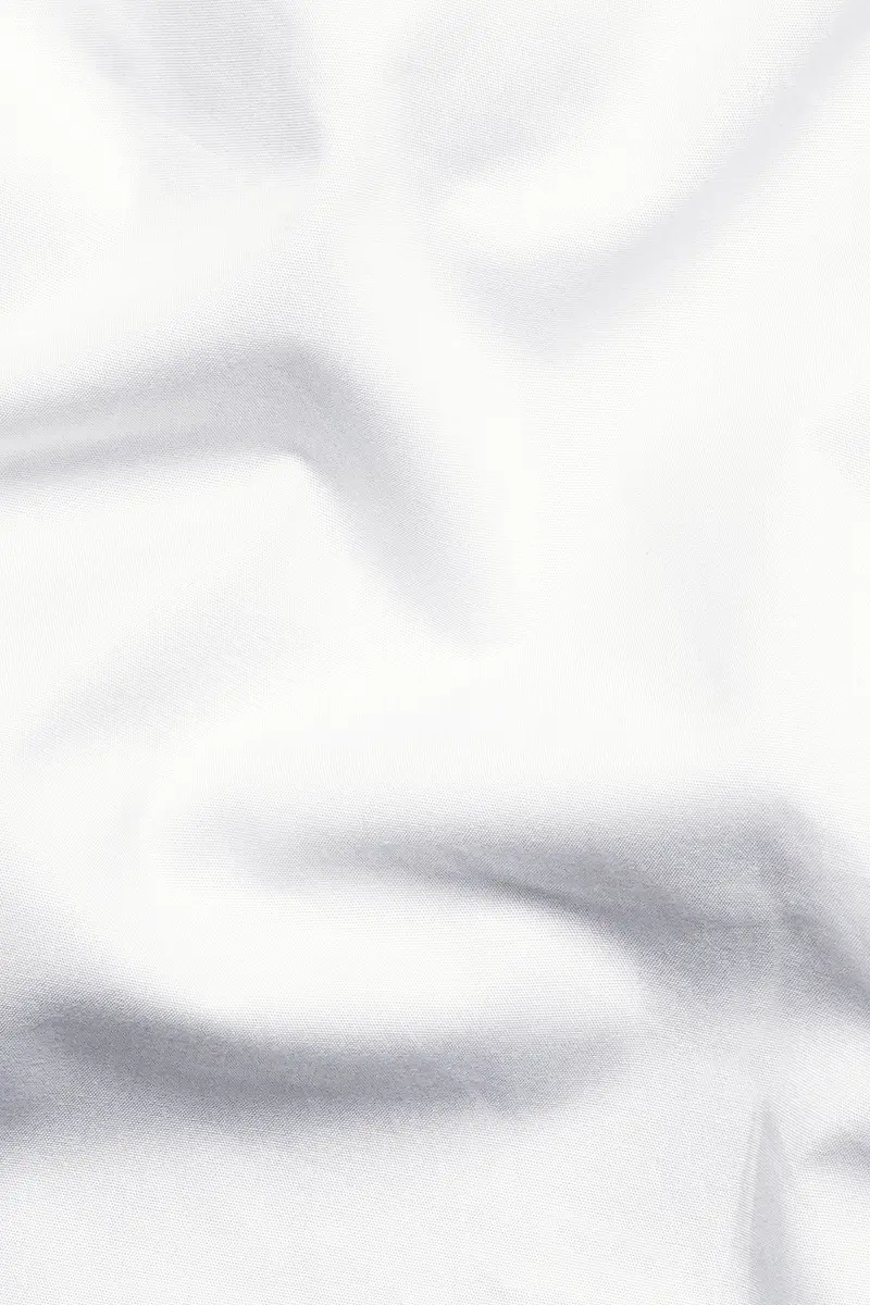 Bright White Premium Cotton Shirt 2