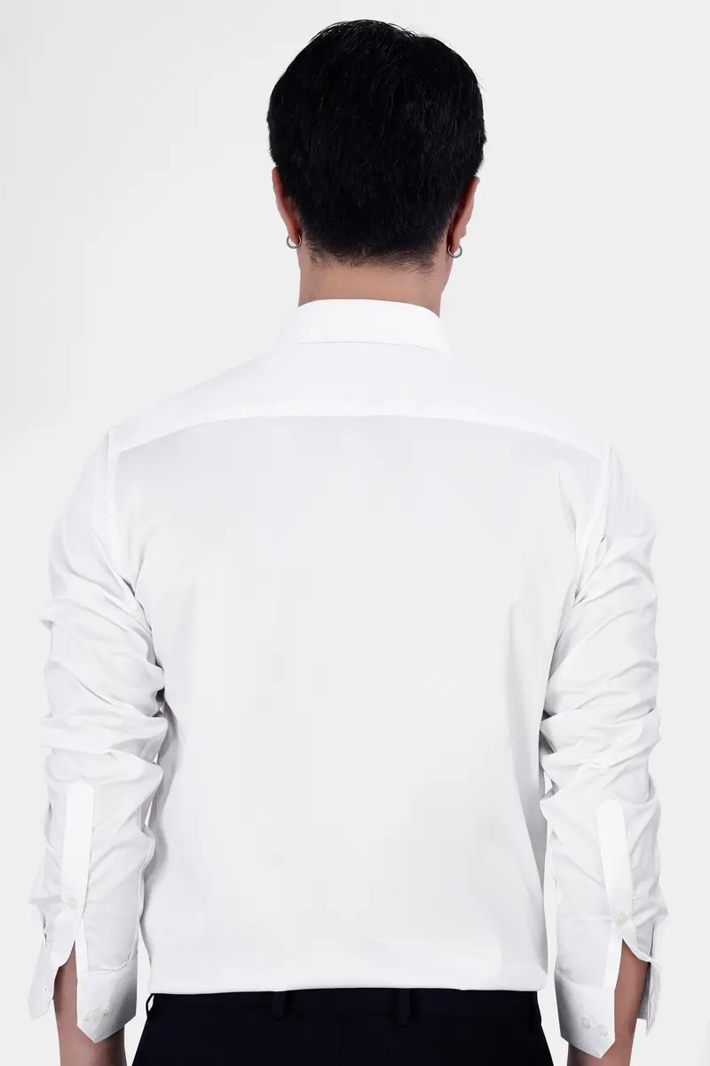 Bright White Premium Cotton Shirt 7