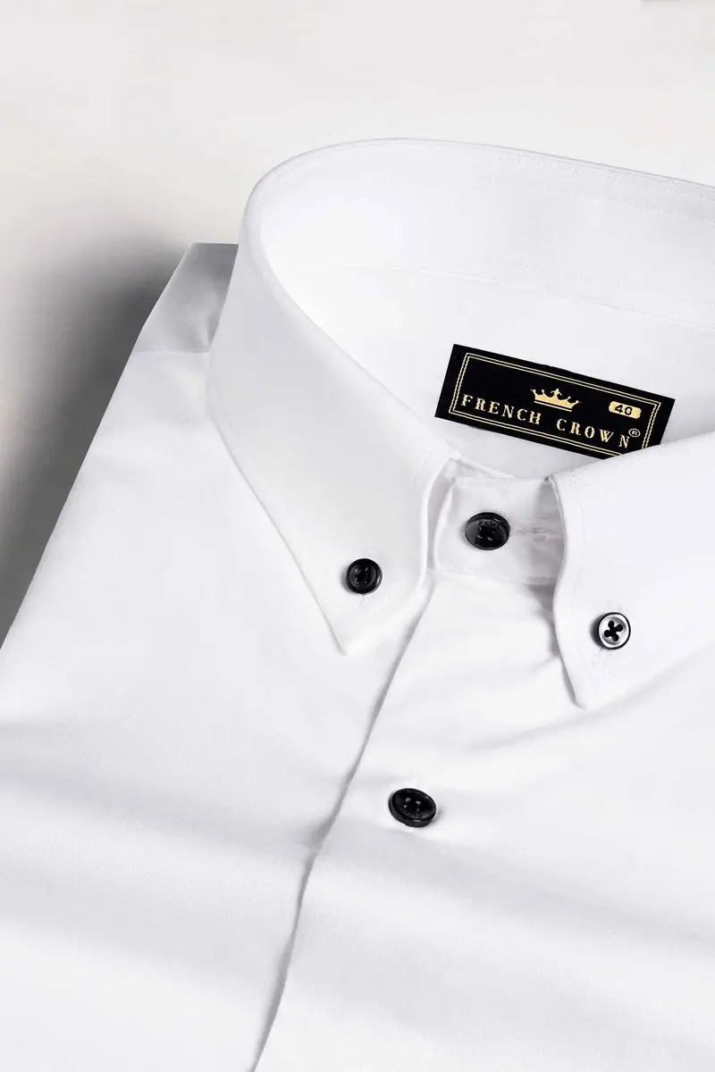 Bright White Royal Oxford Button Down Shirt 1