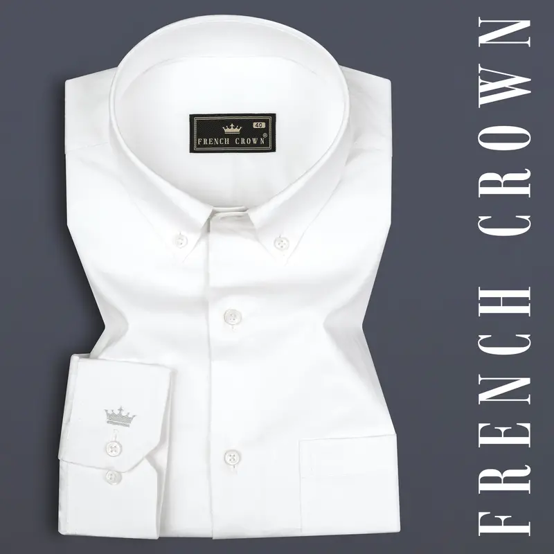 Bright White Royal Oxford Shirt 7