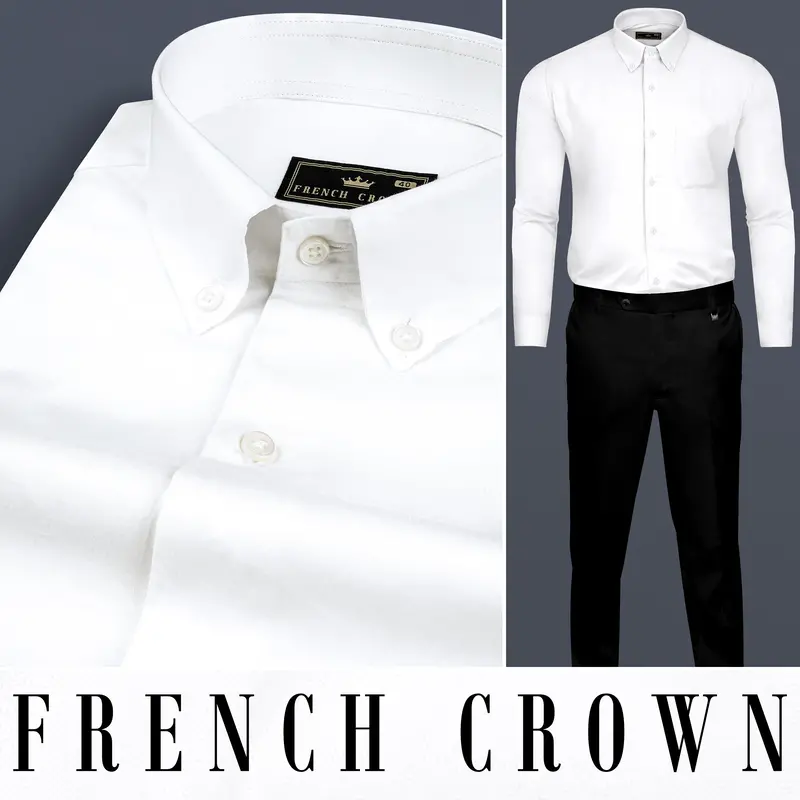 Bright White Royal Oxford Shirt 8
