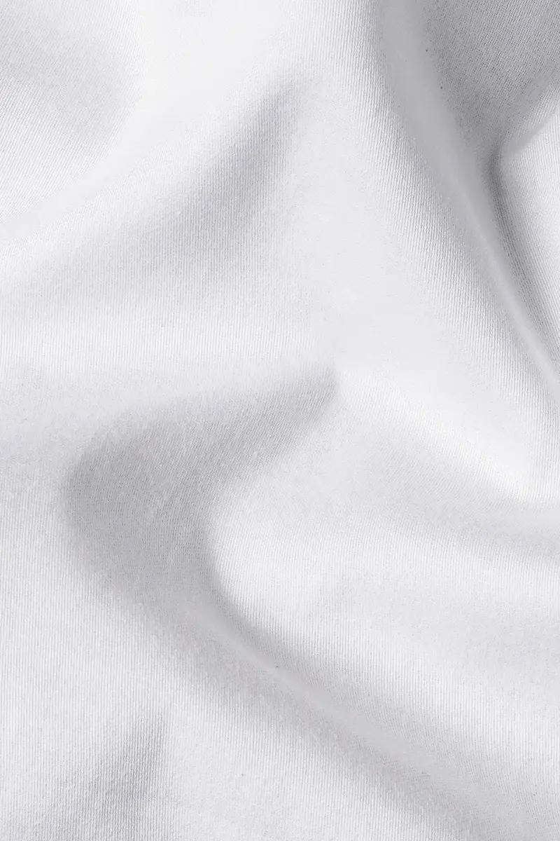 Bright White Super Soft Premium Cotton Designer Lounge Pant 3